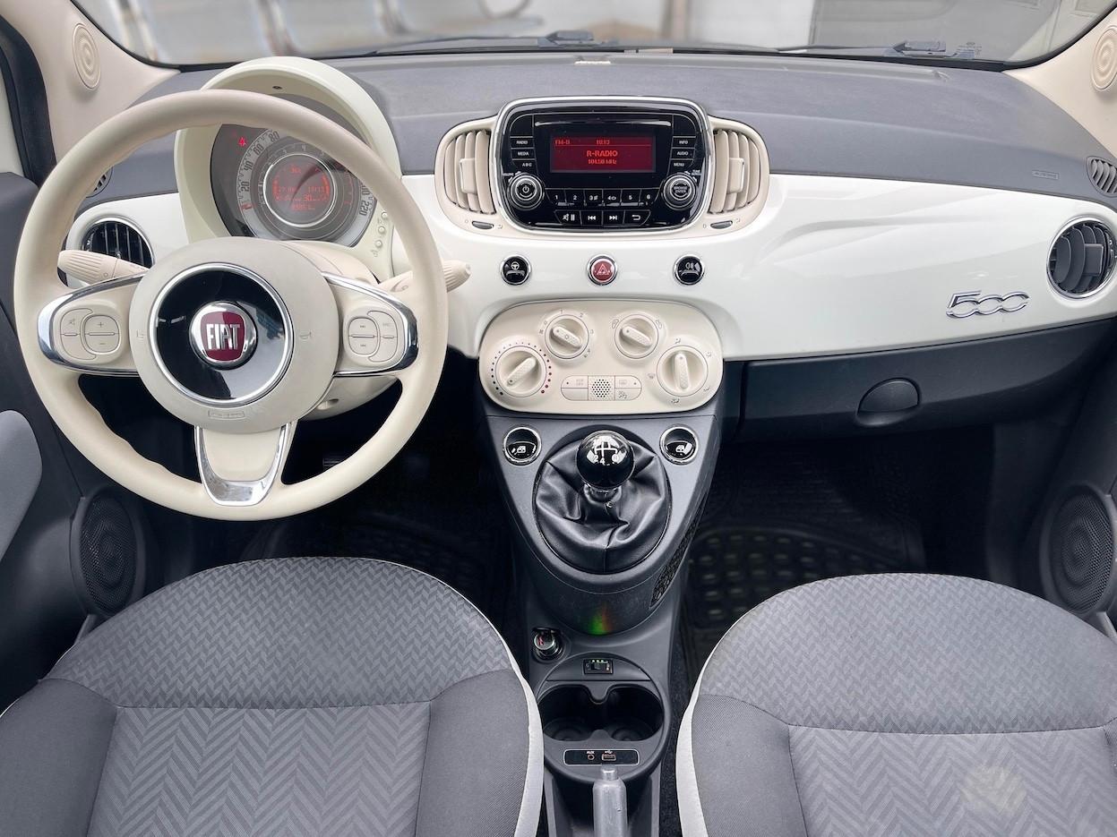 Fiat 500 1.2 GPL 69CV E6 Neo. - 2017