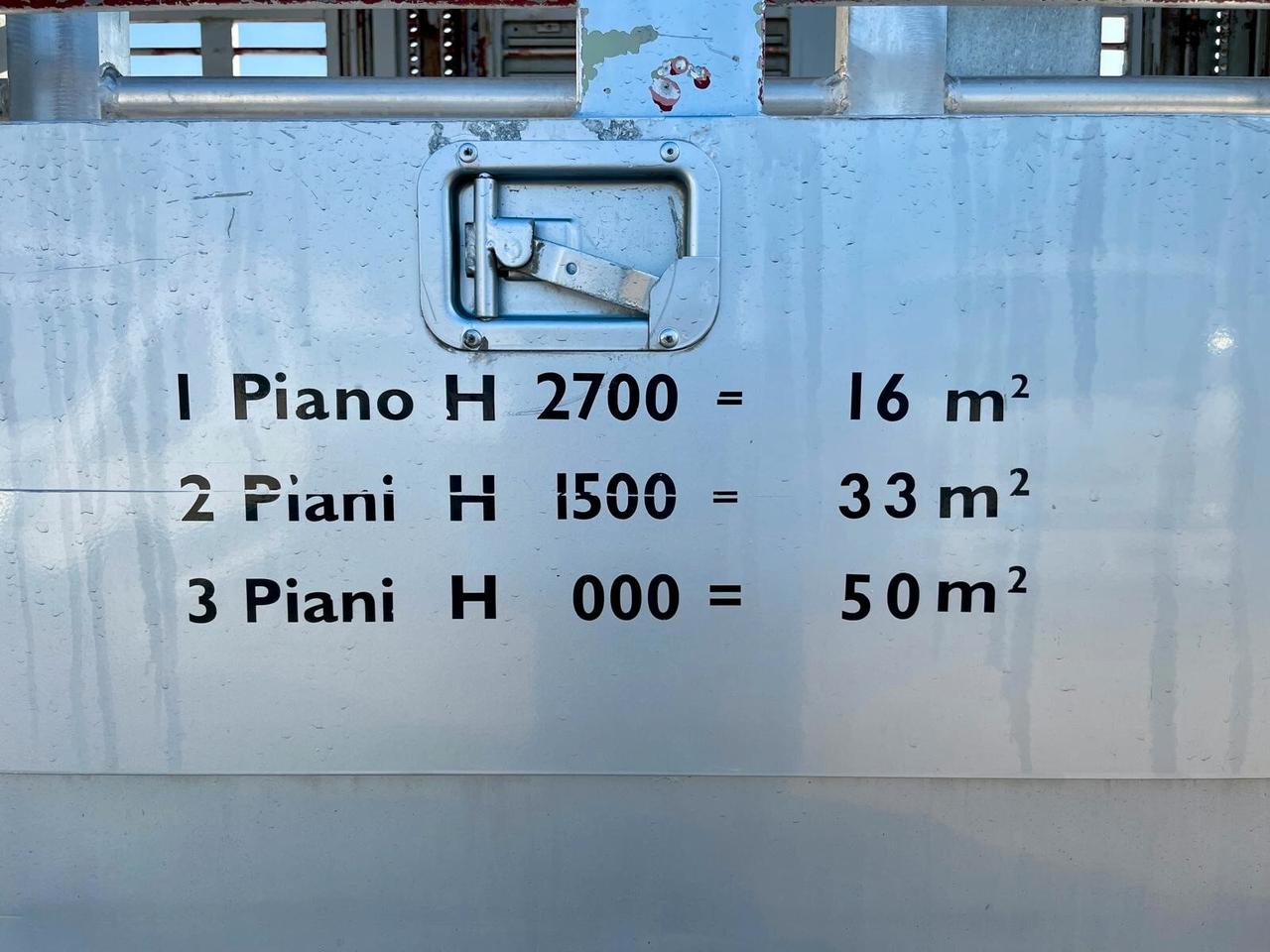 RIMORCHIO MICHIELETTO RM 20 CPB **TRASPORTO BESTIAME 3 PIANI ***