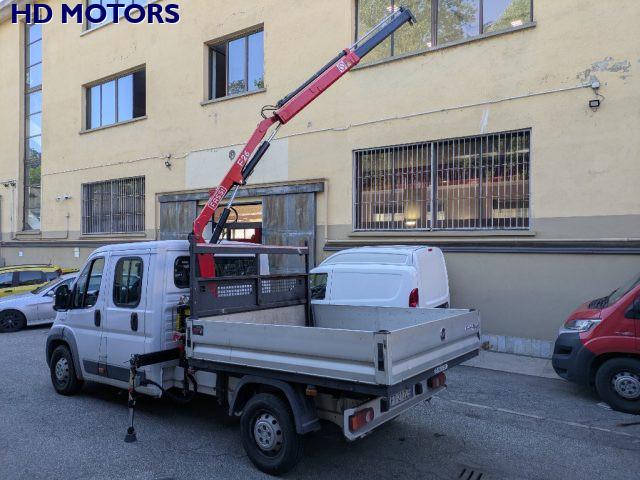 FIAT DUCATO 35 2.3 MJT 130 CV maxi doppia cabina gru