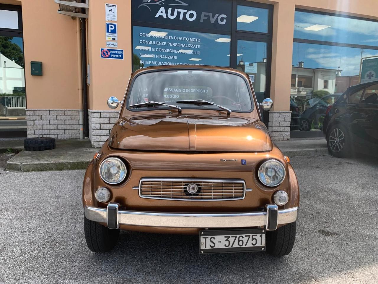 Fiat 500 My car Francis Lombardi ASI T. Oro Restaurata