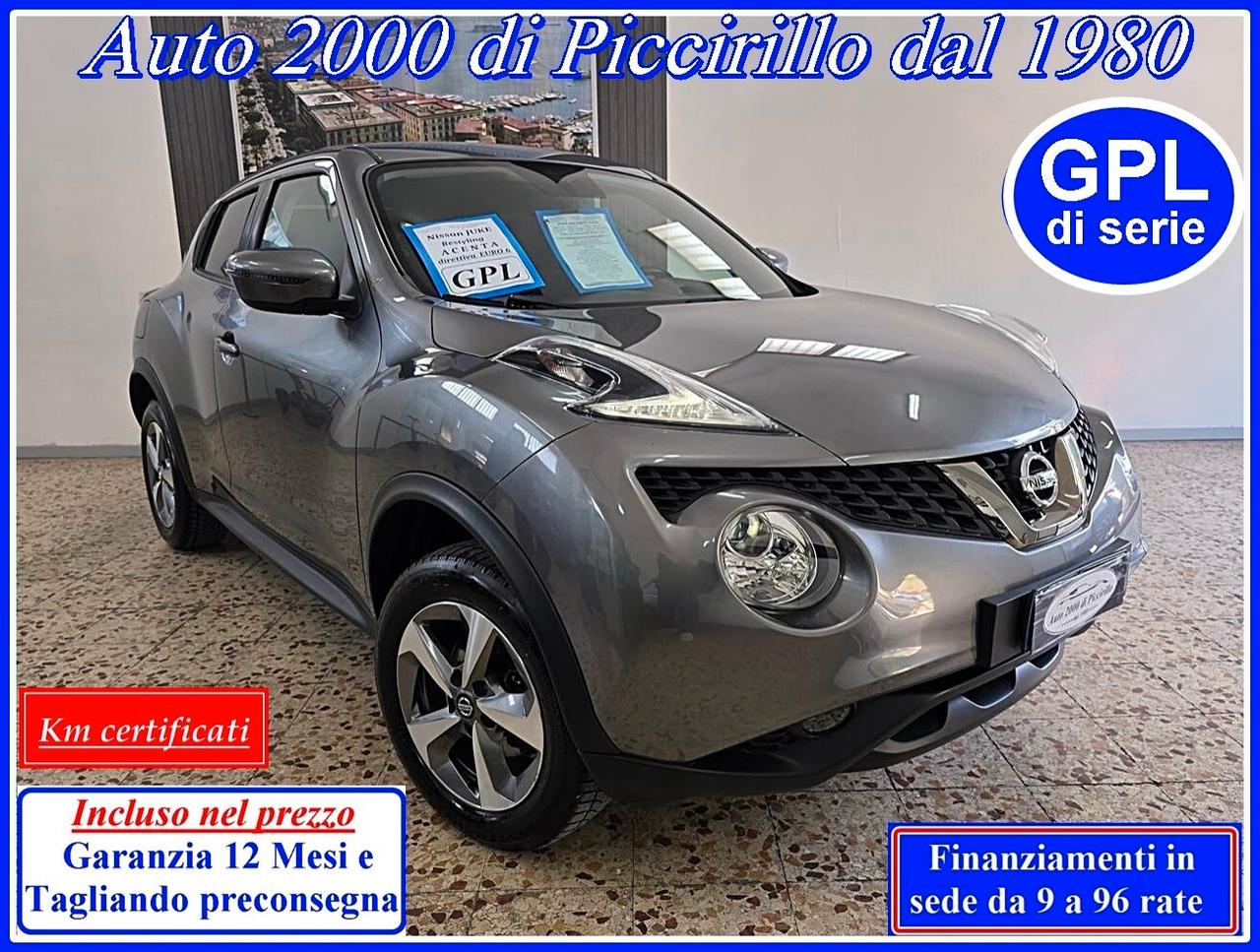 Nissan Juke Acenta 1600 GPL di Serie Garanzia12Mesi