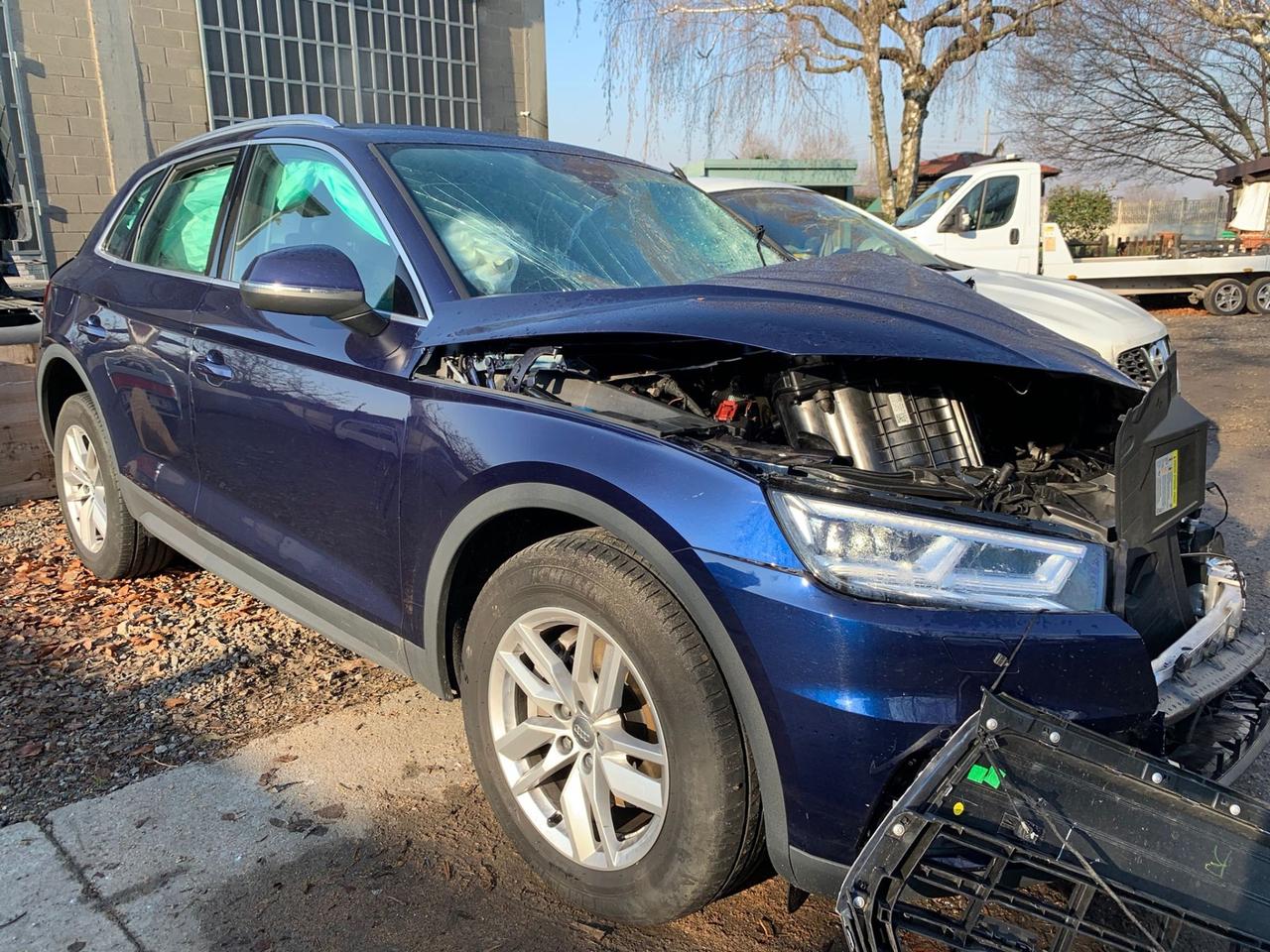 Audi Q5 Business quattro 2017 sinistrata