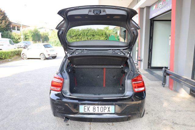 BMW 118 d 5p. Sport Automatica F20 Pelle ROSSA Cartier 18"