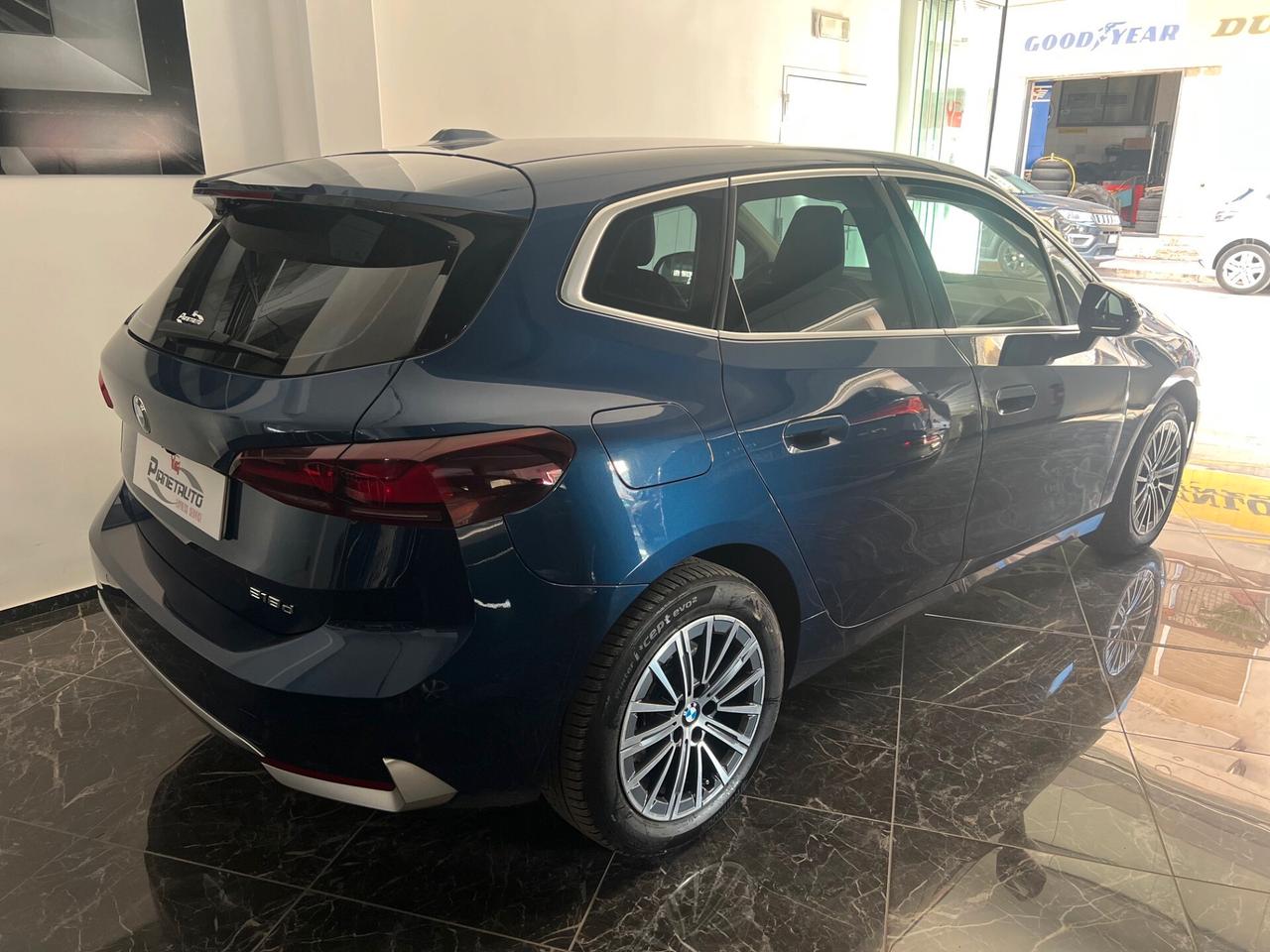 Bmw 218 d 150cv A.T. Active Tourer Luxury auto LED/PELLE/LUCI PERFETTA!!