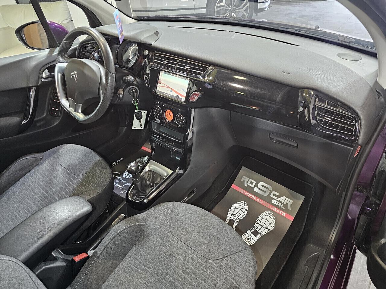 Citroen C3 1.2 benzina 82cv Exclusive (80.000km)