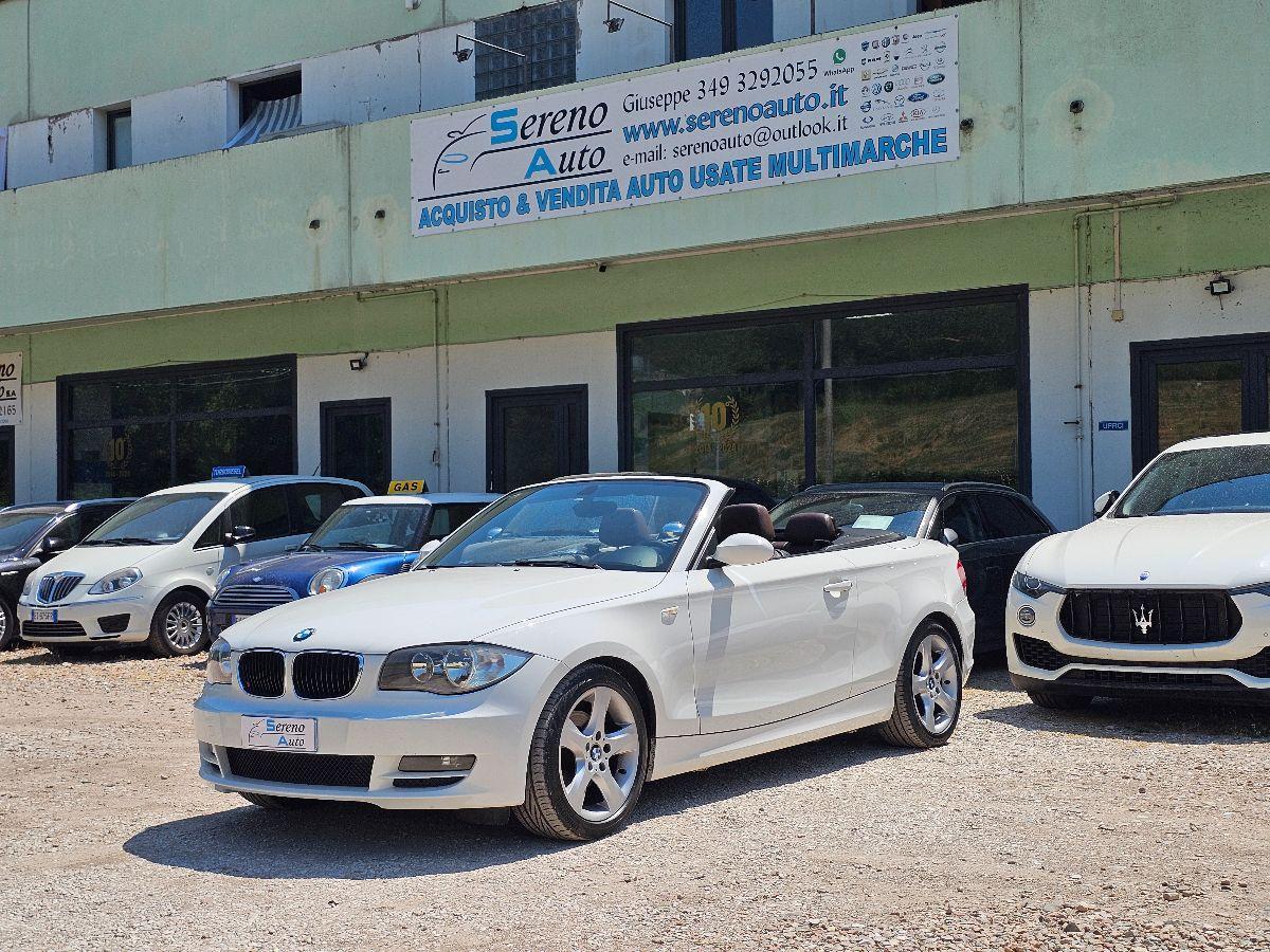 BMW SERIE 1 CABRIO 120D 177CV GARANZIA 12 MESI