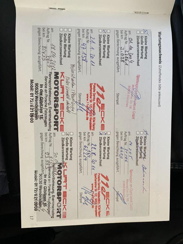 PORSCHE 911 GT3 cat KIT MANTHEY- MOTORE GT3 CUP