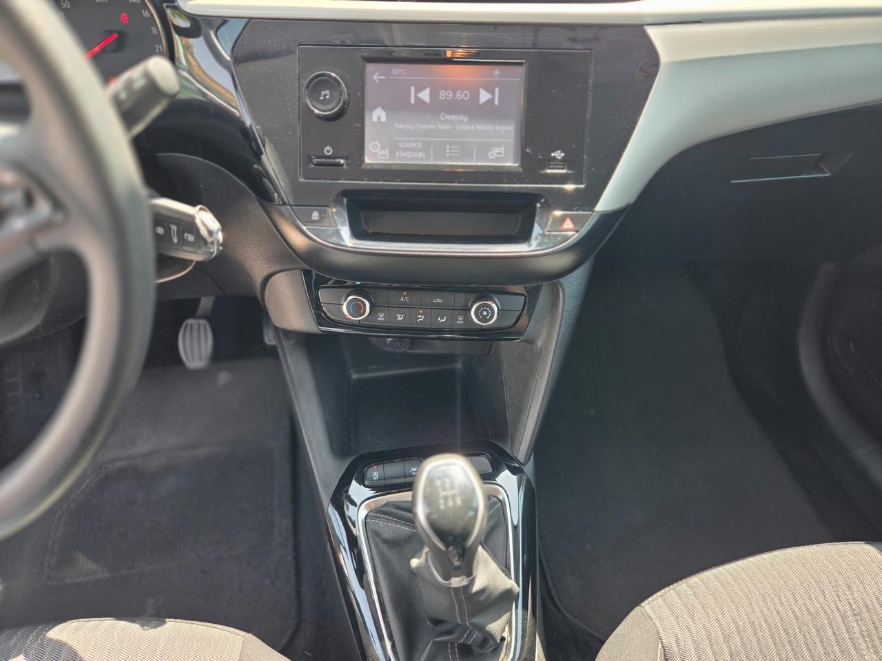 Opel Corsa 1.2 Edition benzina 75 cv- 2020 TAGLIANDATA