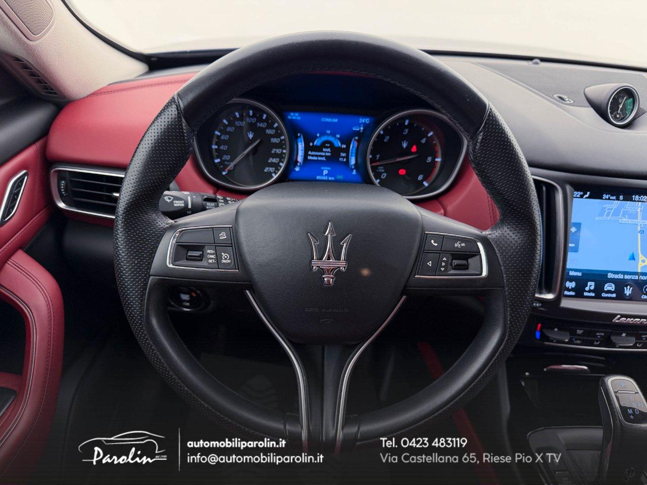 Maserati Levante 3.0 V6 Granlusso 250cv tagliandi ufficiali