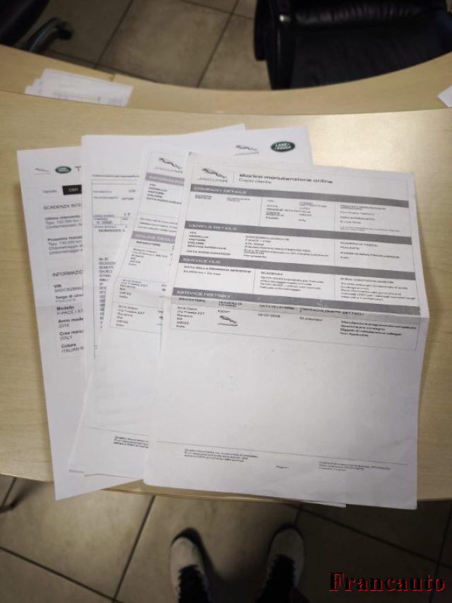 JAGUAR F-Pace 2.0 D 180 CV aut. Portfolio