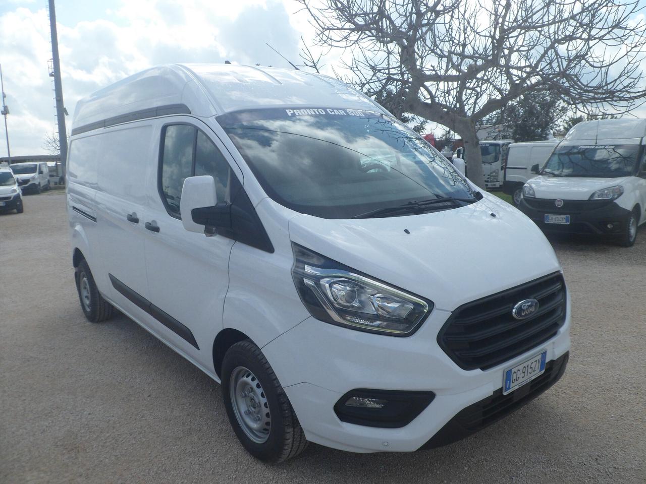 Ford transit custom furgone maxi tetto alto