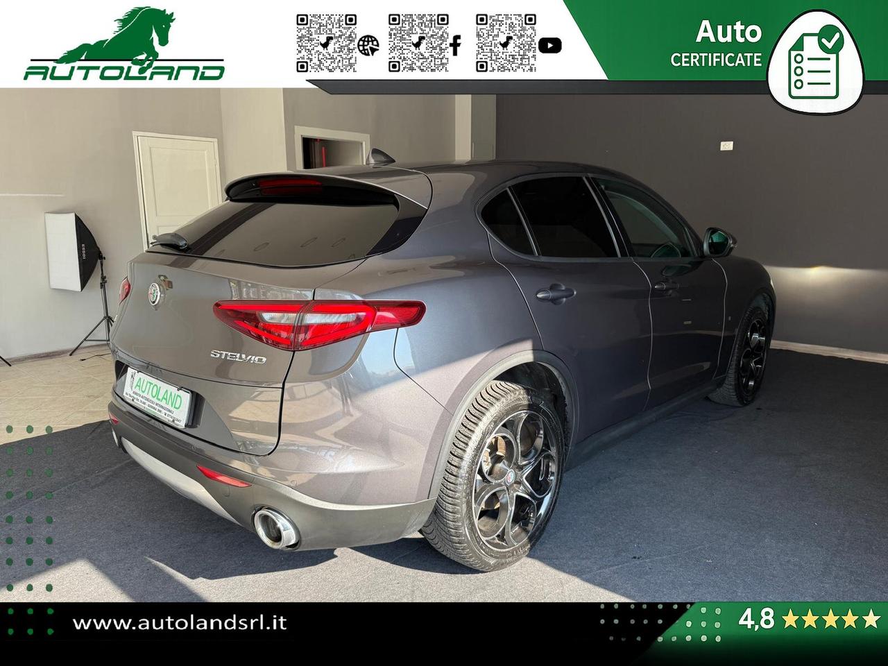 Alfa Romeo Stelvio 2.2 t Executive Q4 180cv auto