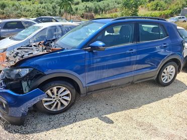 VW T-CROSS 1.0 TSI SPORT SINISTRATA MARCIANTE