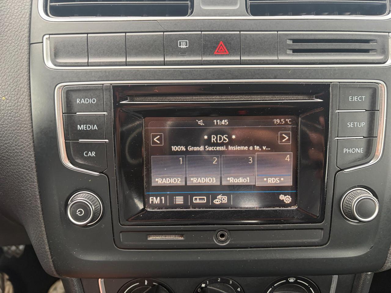 VOLKSWAGEN POLO 1.0 MPi 106.000 KM ANNO 2016 75CV