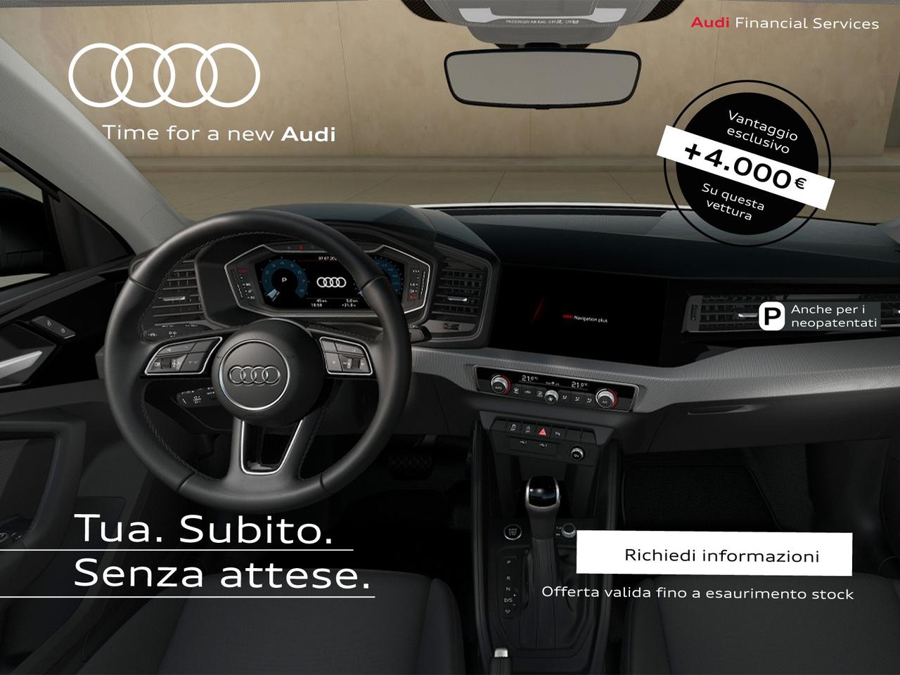 Audi A1 sportback 30 1.0 tfsi business 116cv s-tronic