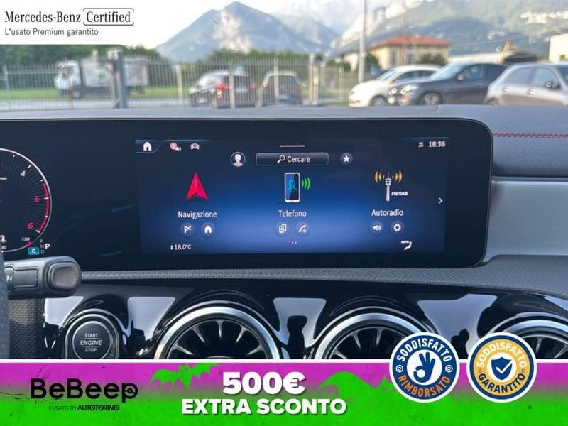 Mercedes-Benz CLA COUPE 200 D AMG LINE ADVANCED PLUS AUTO