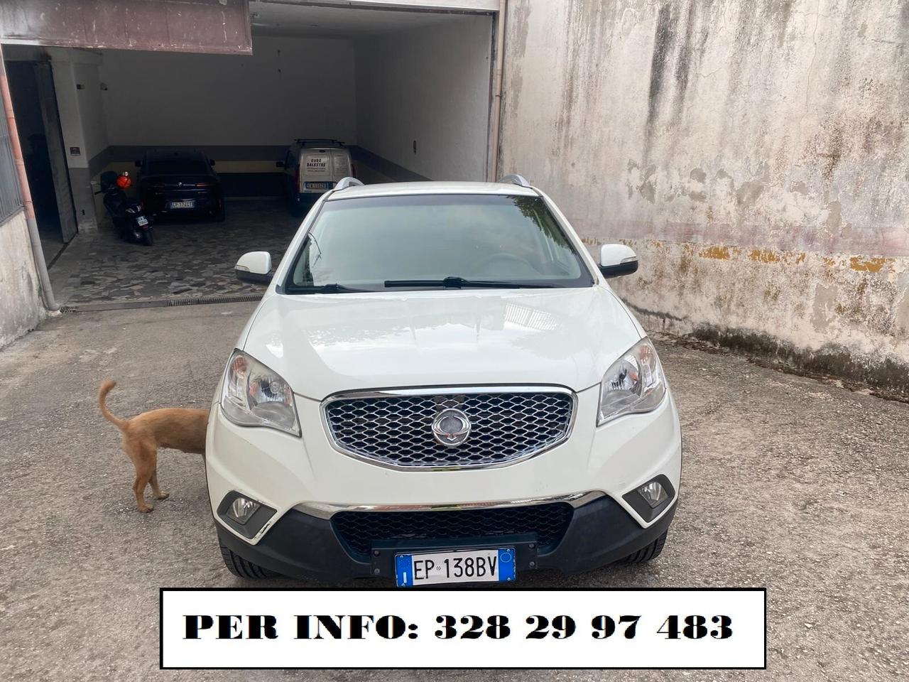 Ssangyong Korando 2.0cc gpl 12 mesi garanzia-2012
