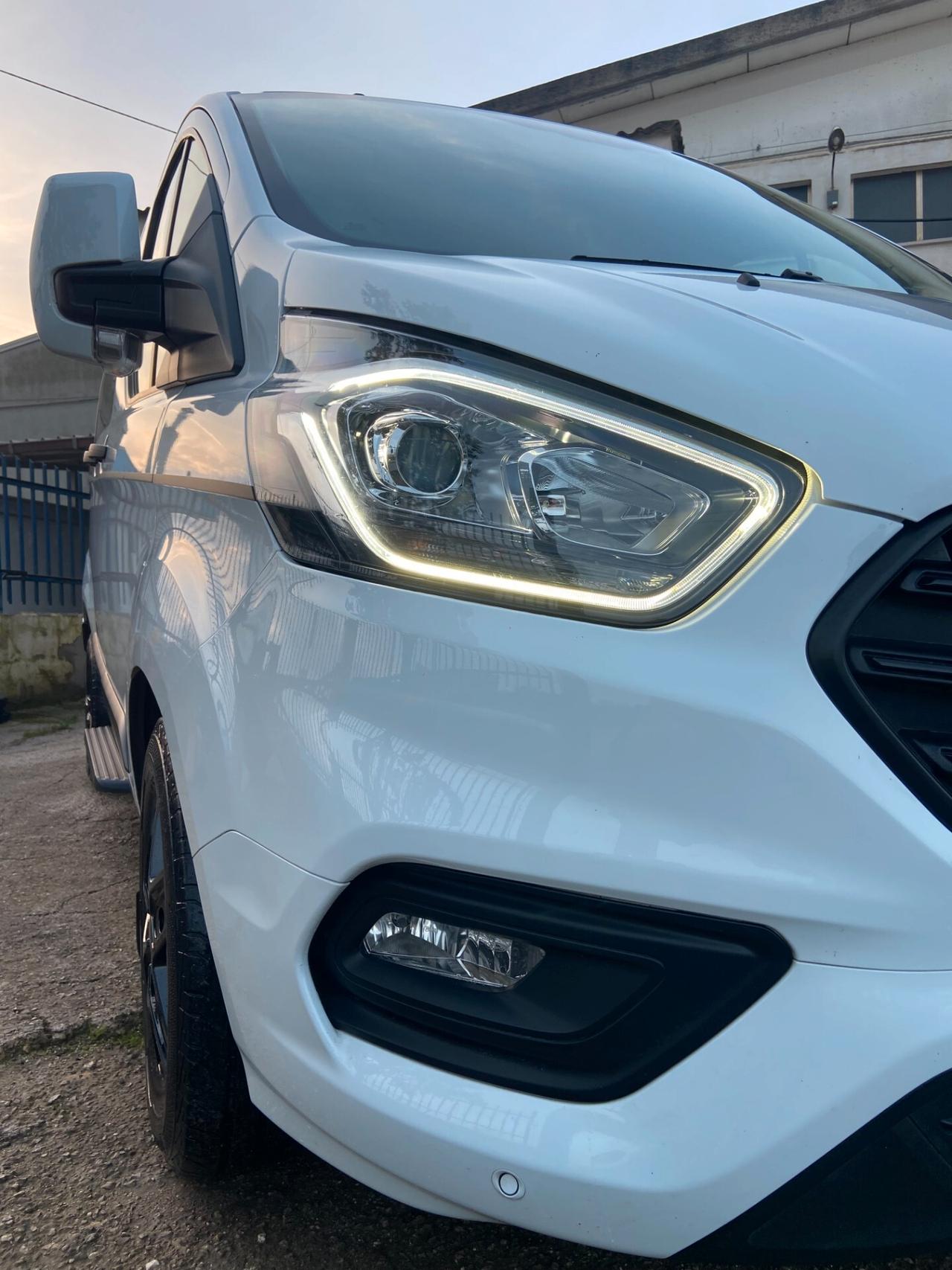 FORD TRANSIT CUSTOM 9 POSTI ECO DIESEL HYBRID