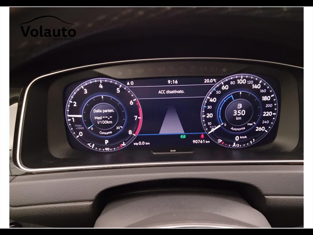 VOLKSWAGEN Golf VII 2017 5p - Golf 5p 1.5 tsi Executive 130cv dsg