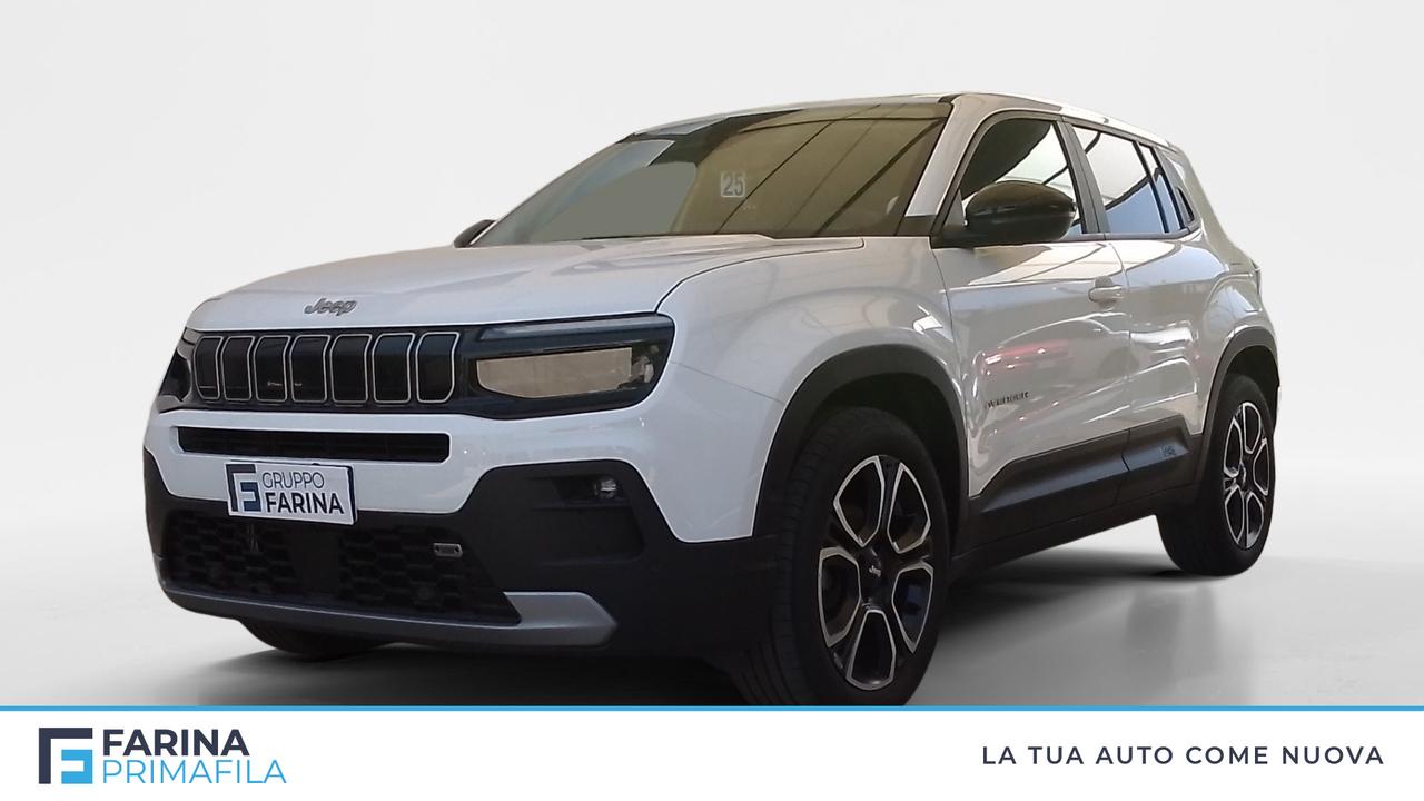 JEEP Avenger - Avenger 1.2 turbo Summit fwd 100cv