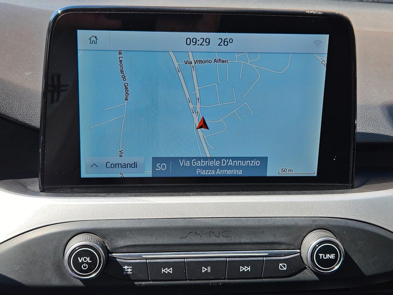 FORD FOCUS SW 1500 ECOBLUE 120 CV KM CERTIFICATI