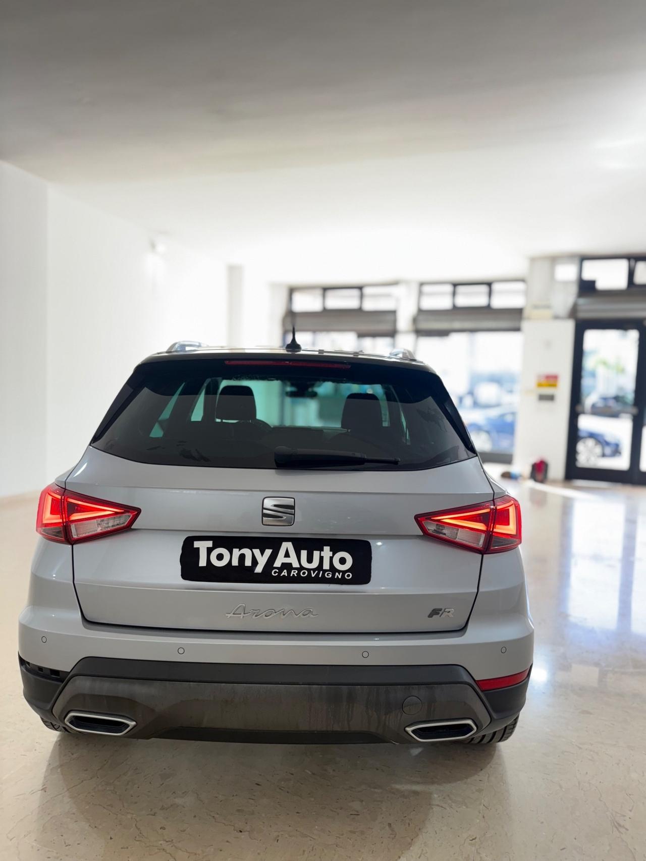 Seat Arona 1.0 tgi FR 90cv NAVI,APPLE CARPLAY,FULL LED,KM CERTIFICATI SEAT,SENSORI PARCHEGGIO