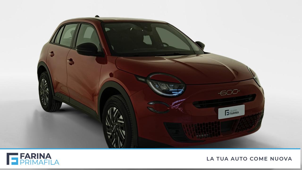 FIAT 600 1.2 hybrid Pop 110cv auto