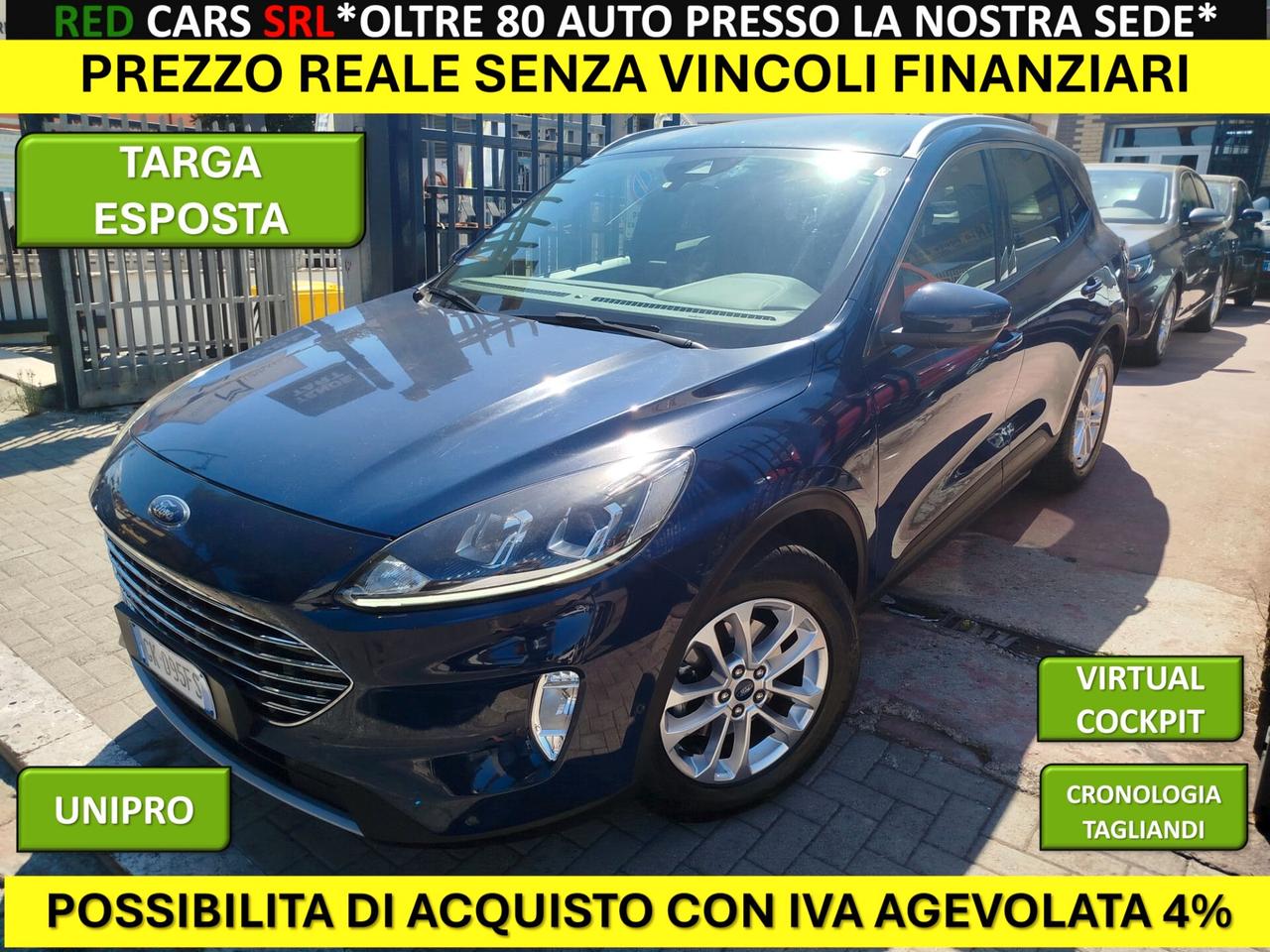 FORD KUGA 2.0d 150cv UNIPRO *PREZZO VERO* CRONO TAGLIANDI
