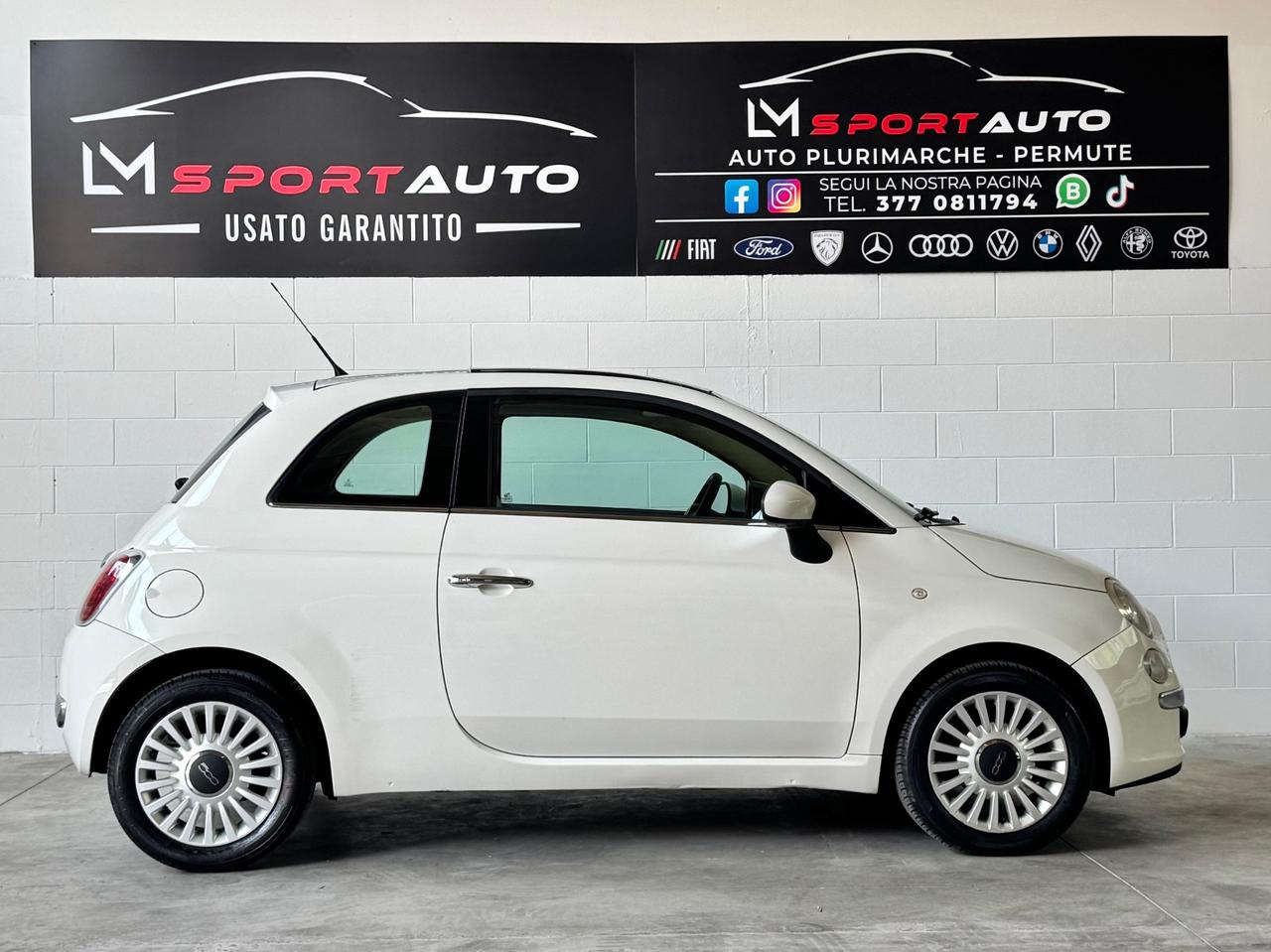 Fiat 500 1.2 Lounge ideale per neopat garanzia 12 mesi