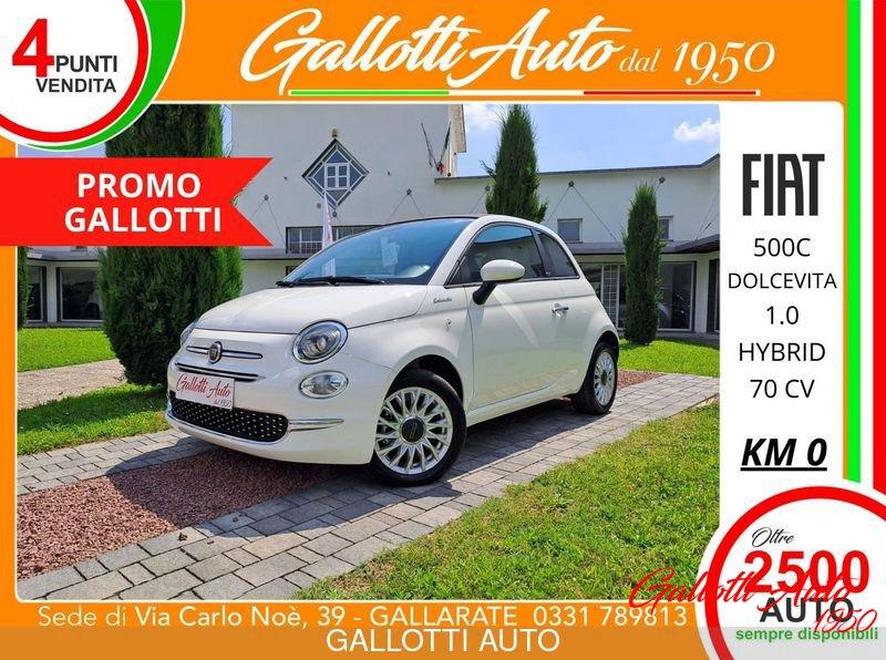 FIAT 500C 1.0 Hybrid Dolcevita-PROMO GALLOTTI