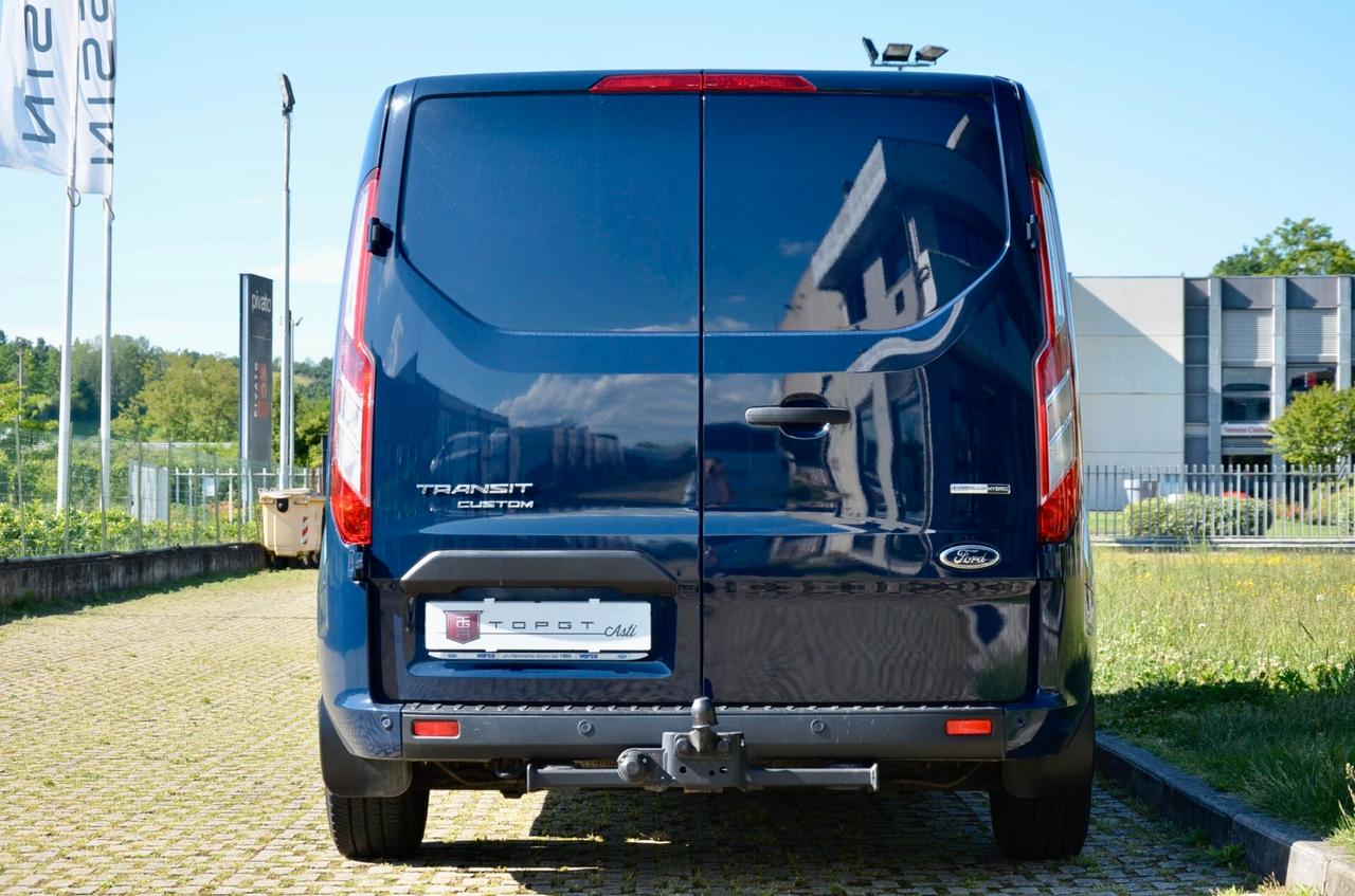 FORD TRANSIT CUSTOM 2.0 ECOHYBRID 130cv L3 H1 PASSO LUNGO, NO IVA, UNICOPROPRIETARIO, UFF ITALIANA, EURO 6D, SERVICE UFF FORD, PERMUTE