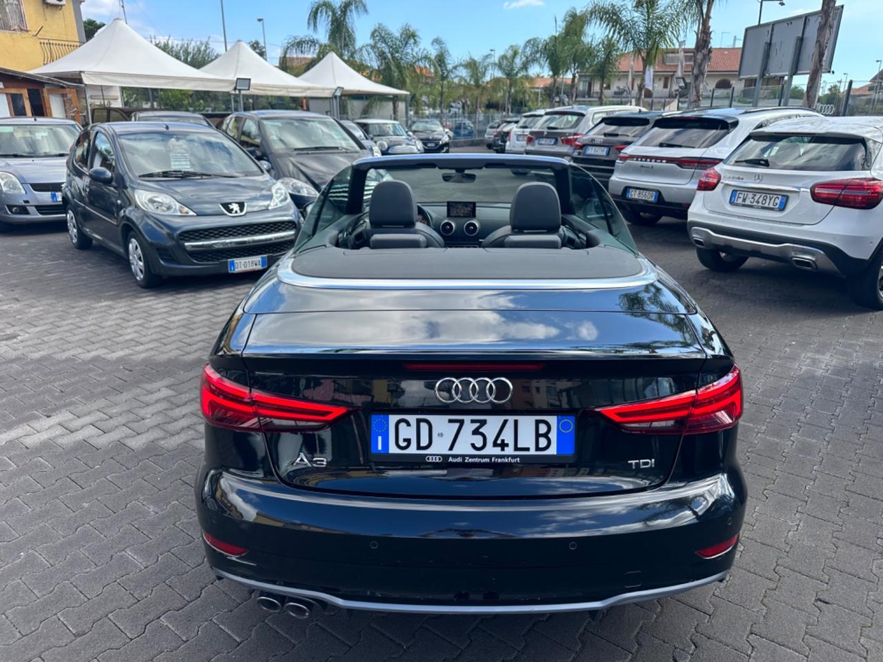 Audi A3 Cabrio 2.0 TDI S-Line stra full