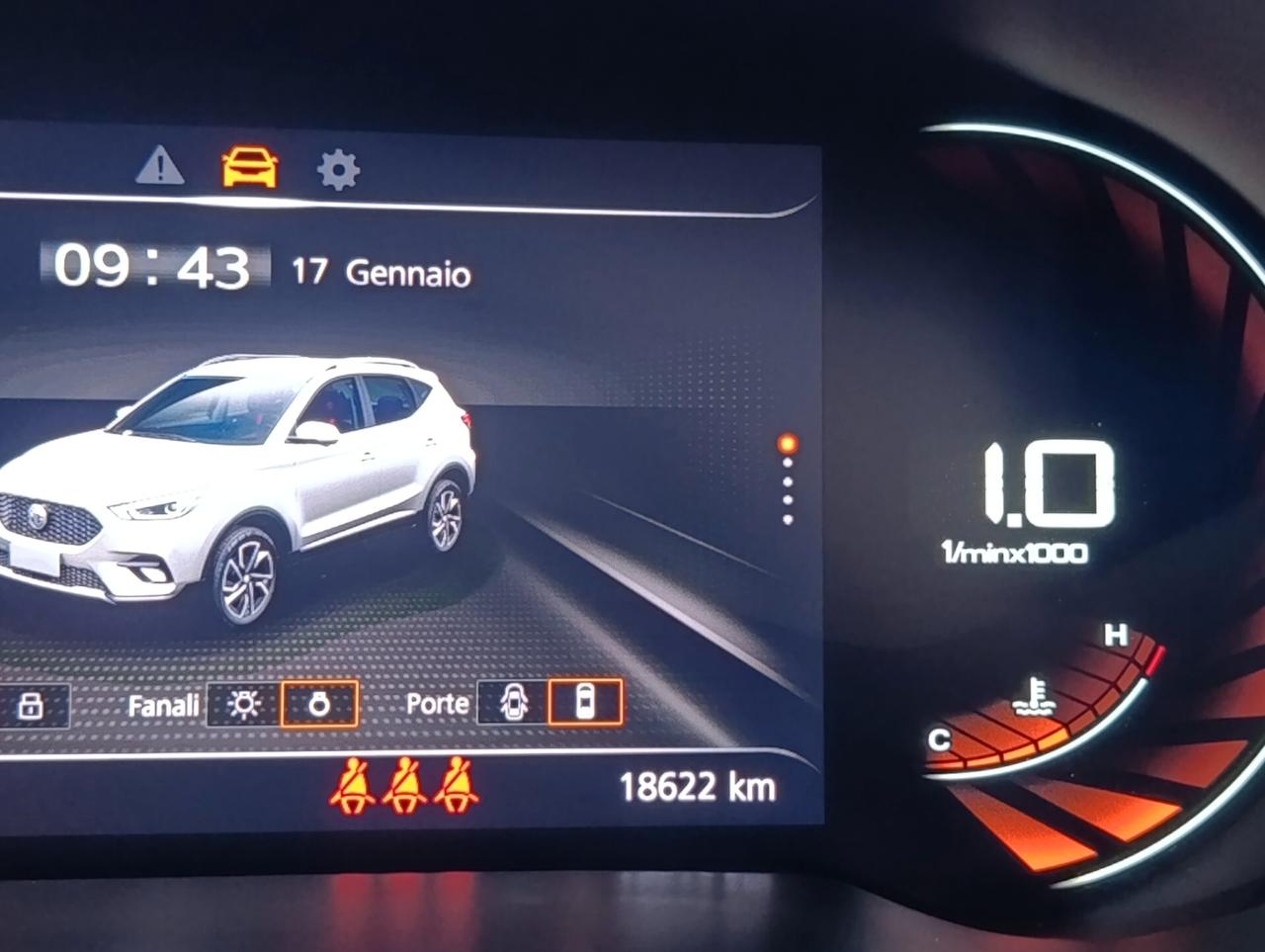 Mg ZS 1.0 GPL LUXURY 18.000KM 07-2024