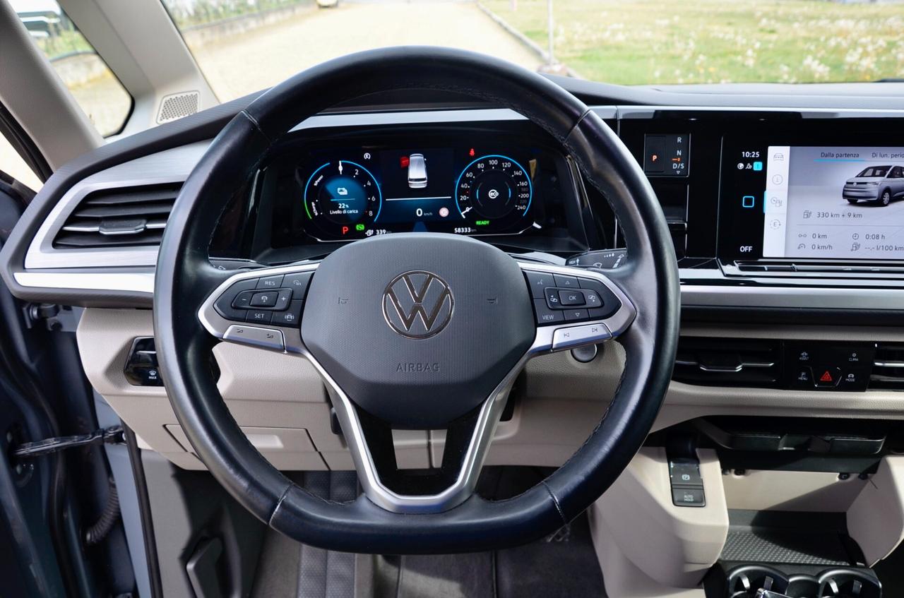 VOLKSWAGEN MULTIVAN T7 LIFE 1.4 PHEV 150cv DSG, UNICOPROPRIETARIO, SERVICE VW, EURO 6E, IVA ESPOSTA, FARI FULL LED, PERMUTE