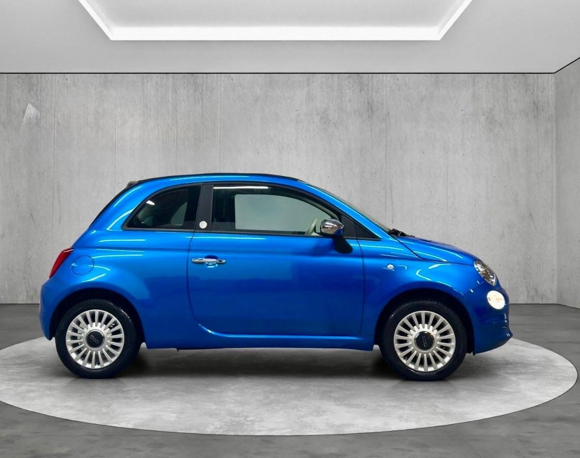Fiat 500 C 1.2 Lounge blue metallic