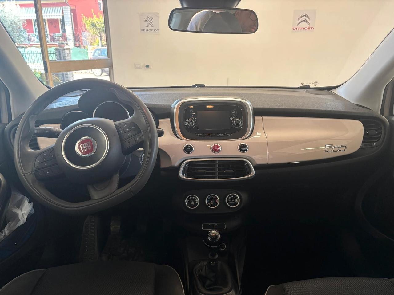 FIAT 500X ANNO 2016 DS 1.6 ADATTA NEOPATENTATI KM 129 MILA