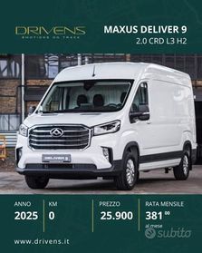 Maxus Deliver9 2.0CRDI 150CV FWD PL-TM L3H2