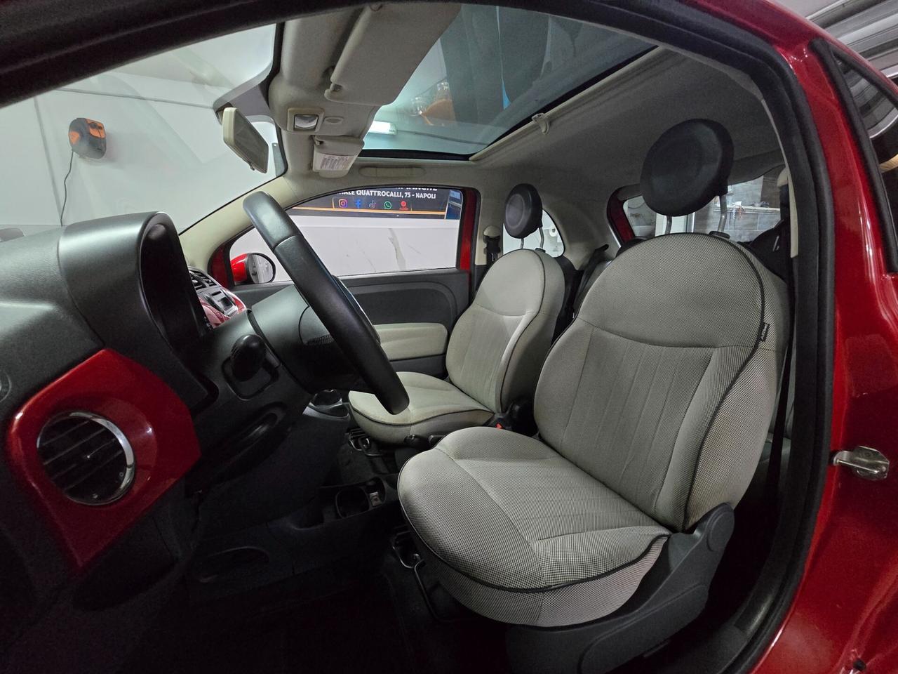 FIAT 500 LOUNGE 1.3 M-JET 2012 NUOVISSIMA