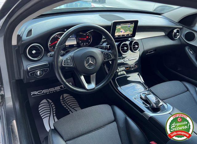 MERCEDES-BENZ C 200 d S.W. Auto Exclusive GANCIO TRAINO