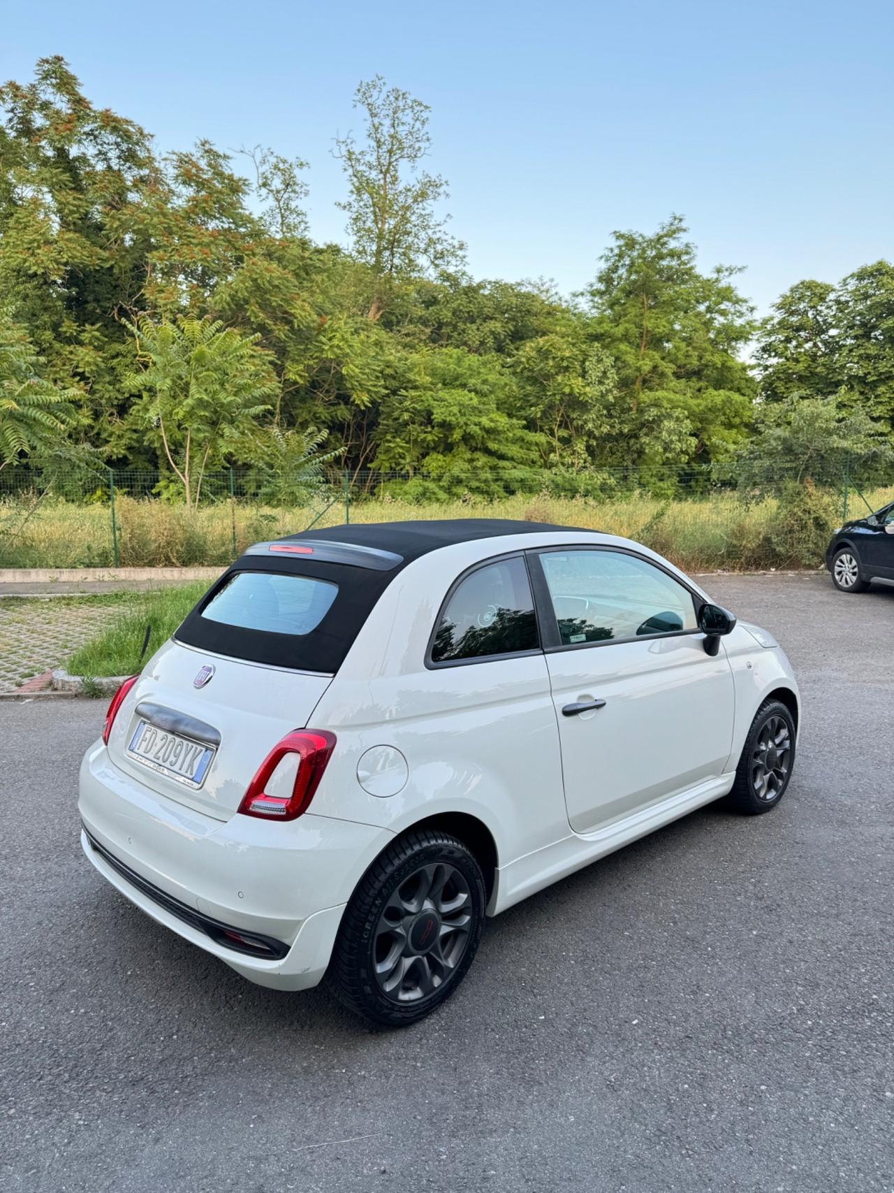 Fiat 500s cabrio 1.2 benzina si neopatentati