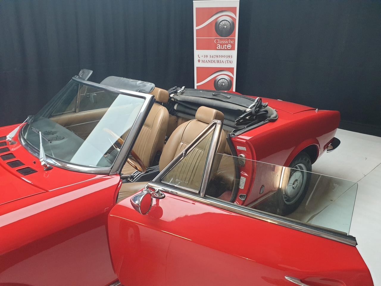 Fiat 124 Spider certif. ASI con C.R.S.