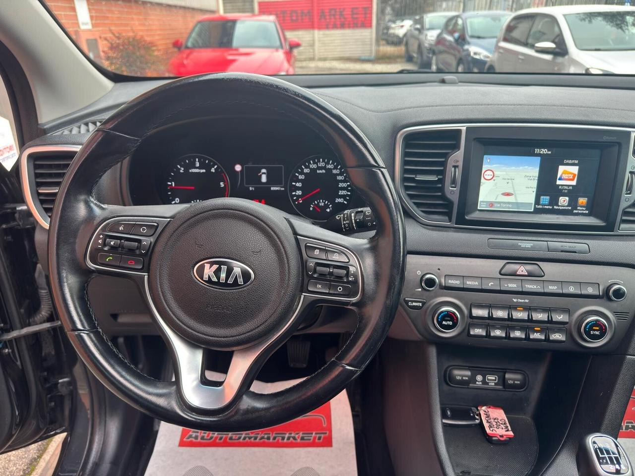 Kia Sportage 1.7 crdi Cool Navi 2wd 115cv TETTO