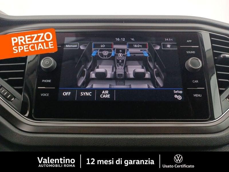 Volkswagen T-Roc 1.0 TSI 115 CV Style BlueMotion Technology