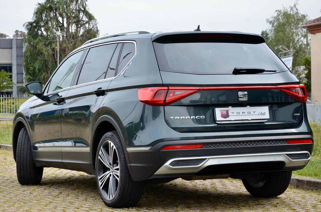 SEAT TARRACO 2.0 TDI XCELLENCE 4DRIVE 190cv DSG 7 POSTI, UNICOPROPRIETARIO, UFF ITALIANA, EURO 6D, HI-FI BEATS, TETTO, RETRO 360°, 20", PERMUTE