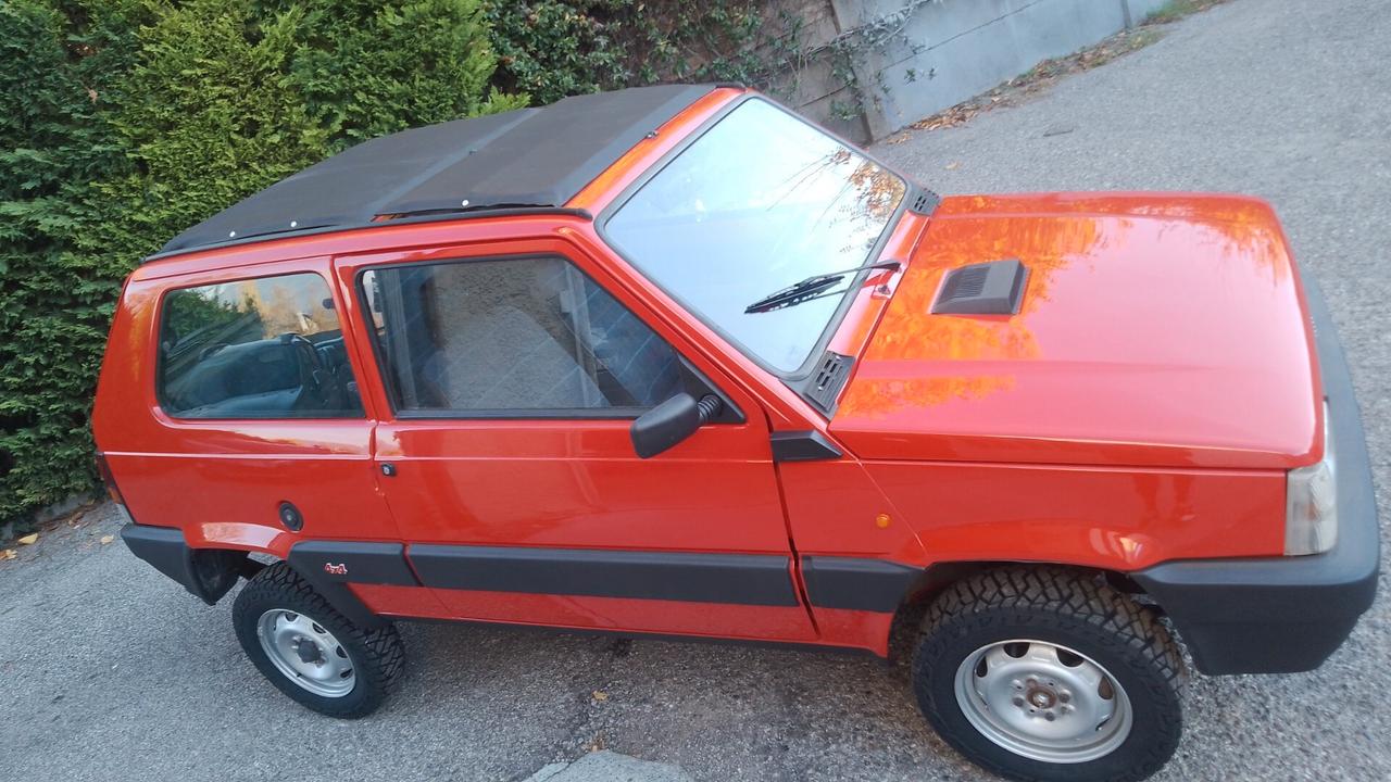 Fiat Panda 1000 4x4 cabrio gancio traino nuova