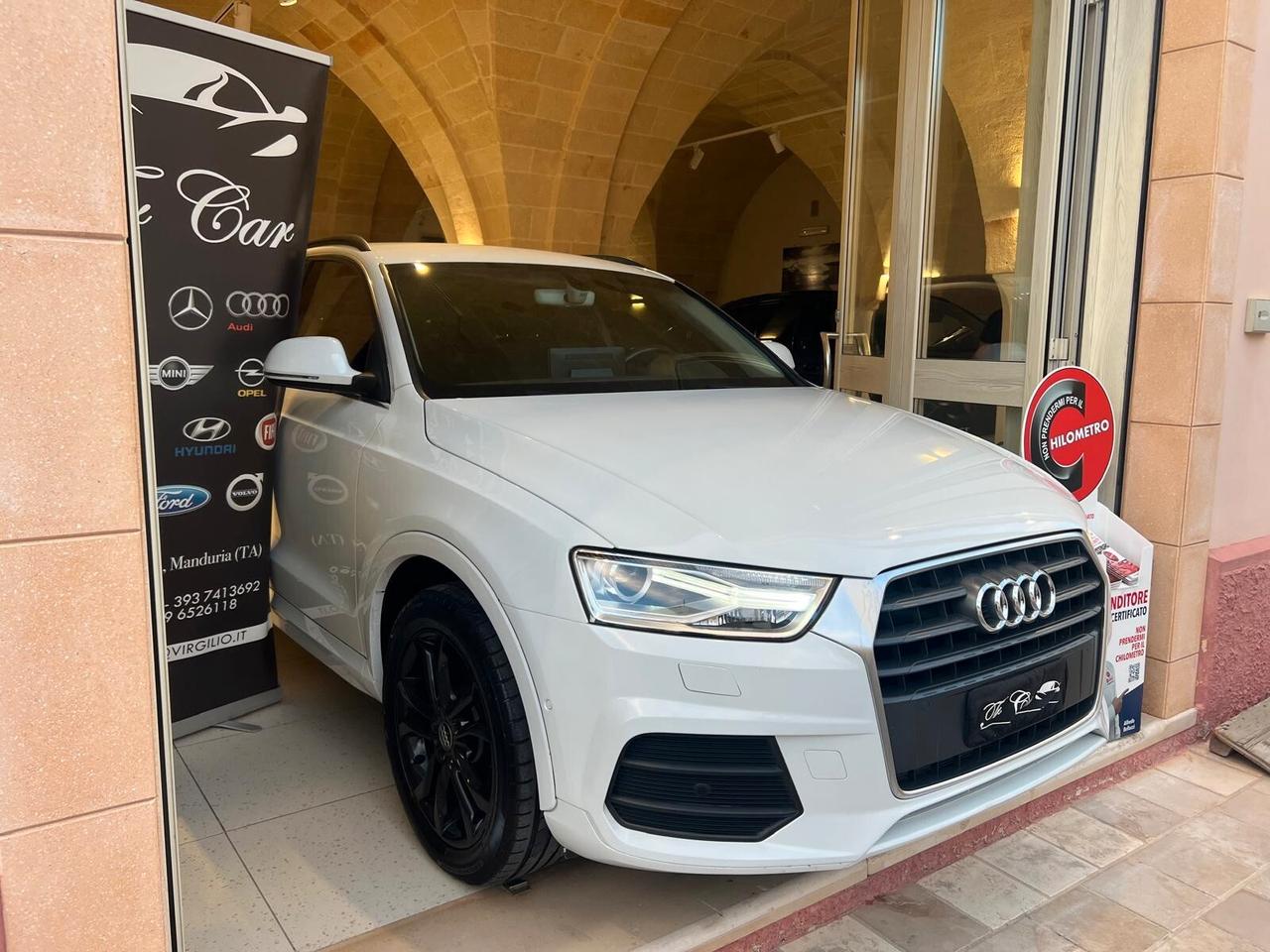 AUDI Q3 S-LINE 2.0 QUATTRO 184CV S-TRONIC NAVI CAM CRUISE ANNO 2016