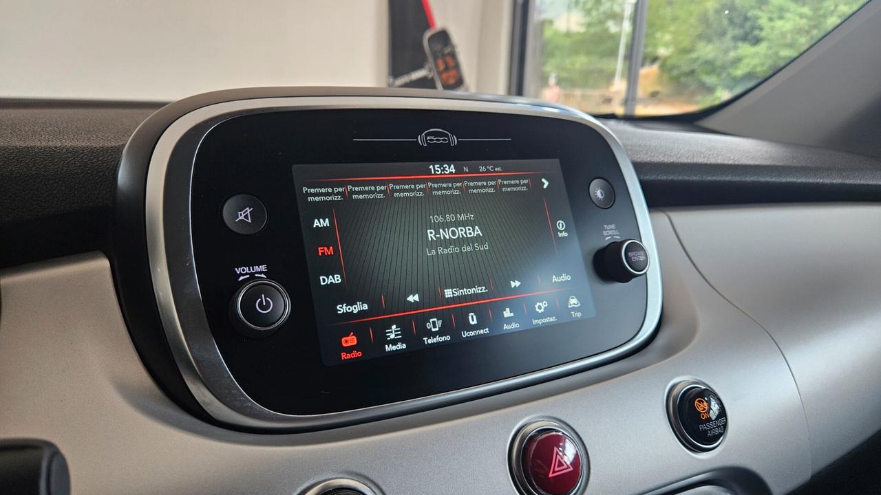 Fiat 500X 1.0 T3 120 CV Yacht Club Capri