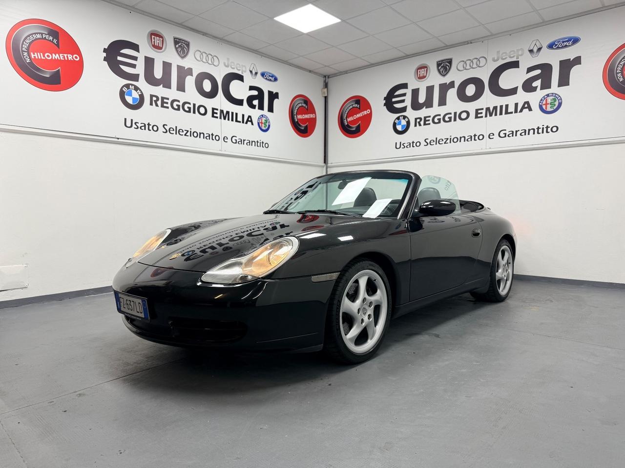Porsche 911 3.4 Carrera 300CV Manuale Cabriolet ASI HARDTOP 06/2001 TAGLIANDI UFFICIALI