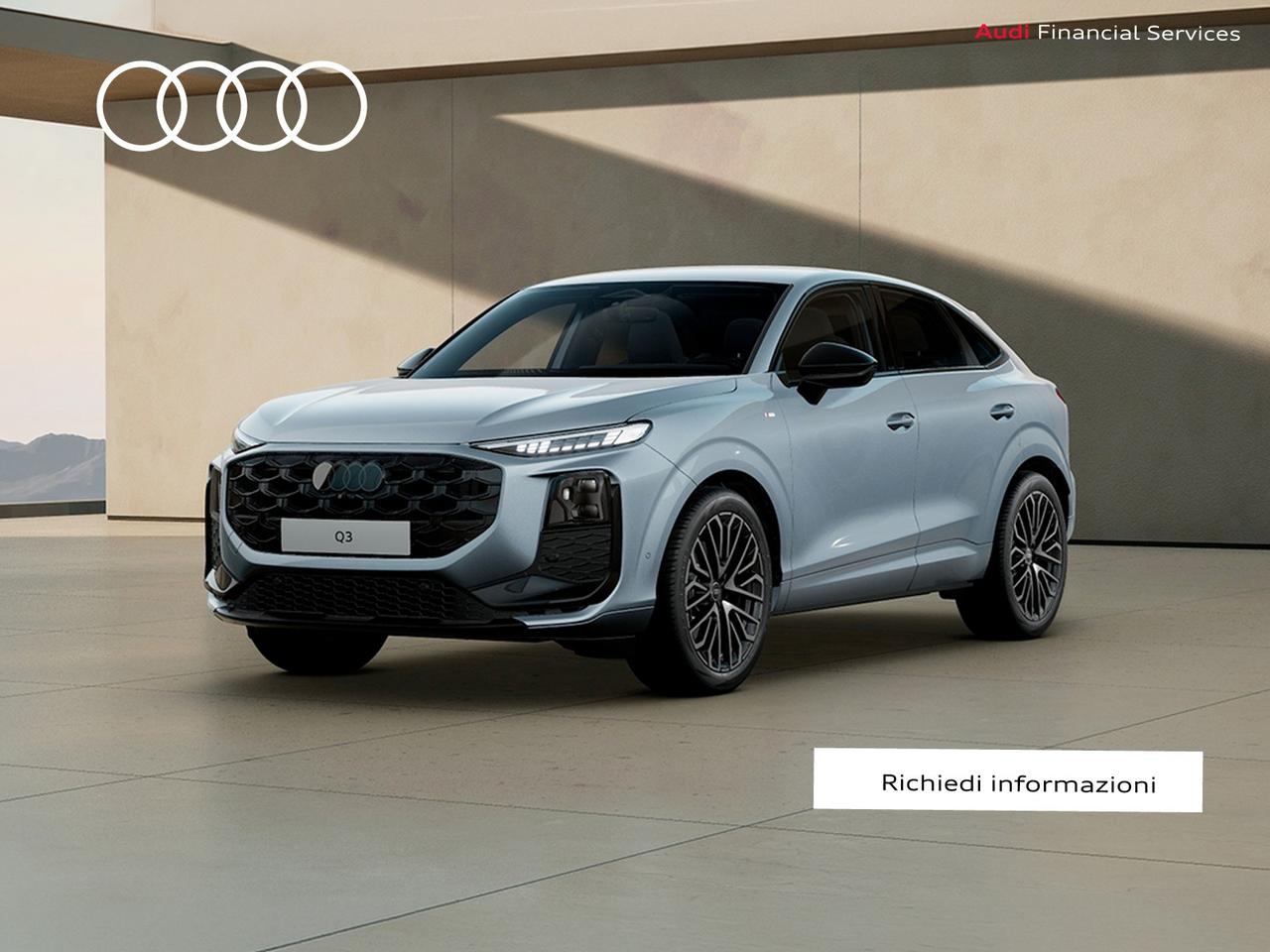 Audi Q3 sportback 2.0 tdi s line edition 150cv s-tronic