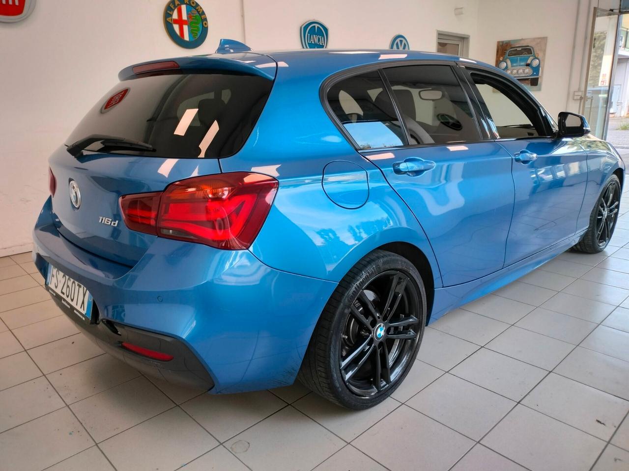 Bmw 116 5p. Msport 1.5D *CAMBIO AUTOMATICO *UNICOPROPERIETARIO*OK NEOPAT.